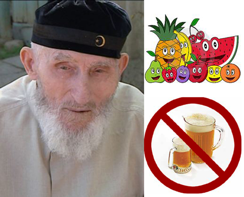 World's Oldest Man recommends healthy eating world's Oldest Man recommends healthy eating